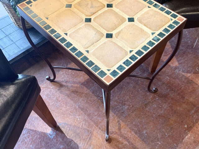 Tile Top End Table