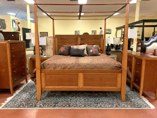 King Bed with Dresser, Chest and Nightstand