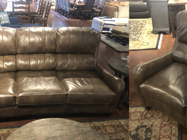 Flexsteel Sofa with Matching Chair