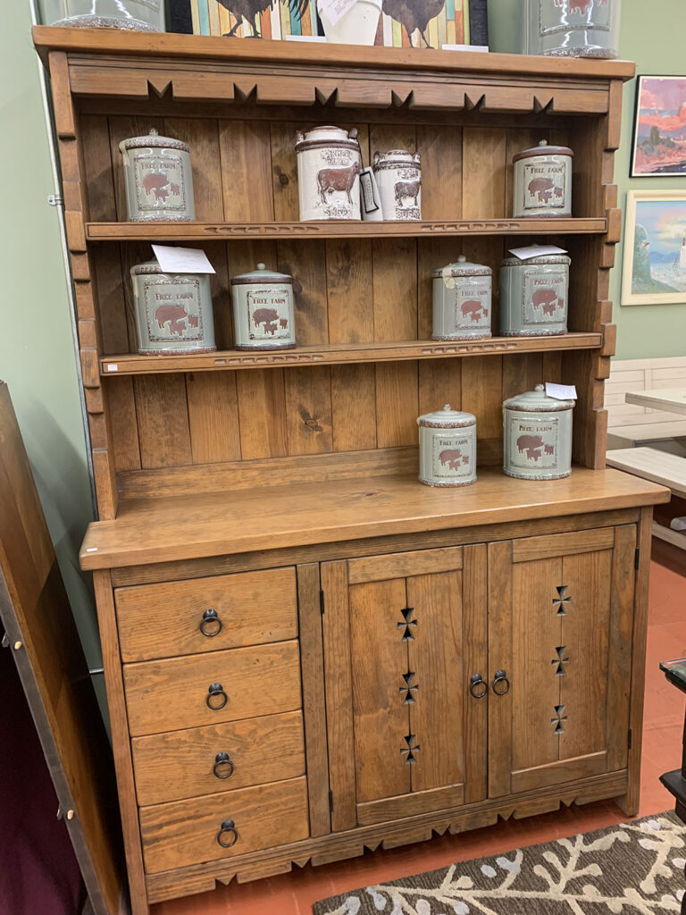 Morewood & Yager Hutch In Tucson HomeStyle Galleries Furniture Store