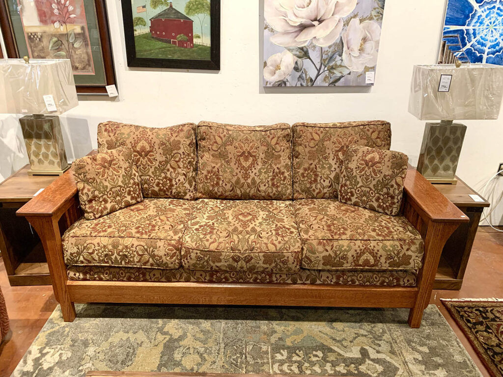 Mission Style Sofa In Tucson | HomeStyle Galleries | Furniture Store