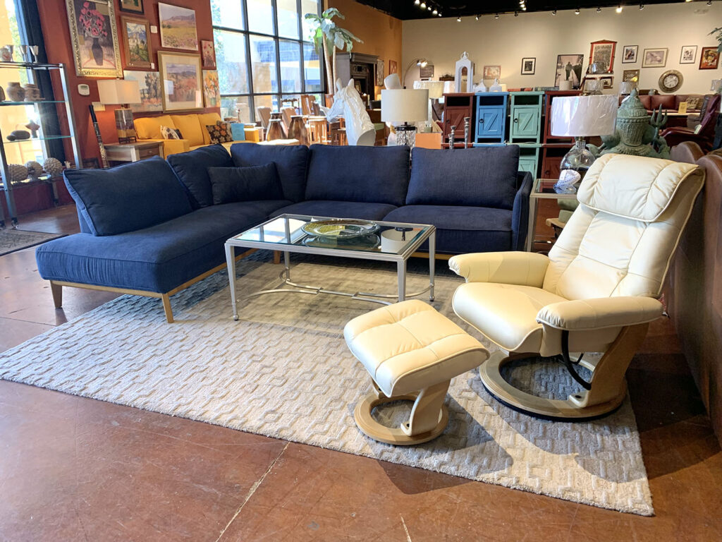 Macy's Sofa with Chaise In Tucson HomeStyle Galleries Furniture Store